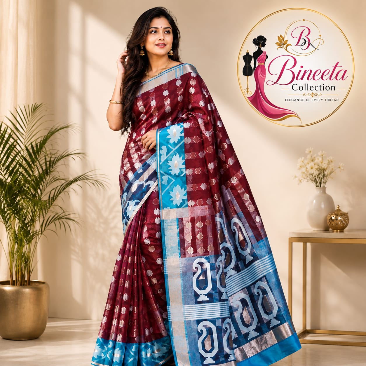 Organza Silk Saree
